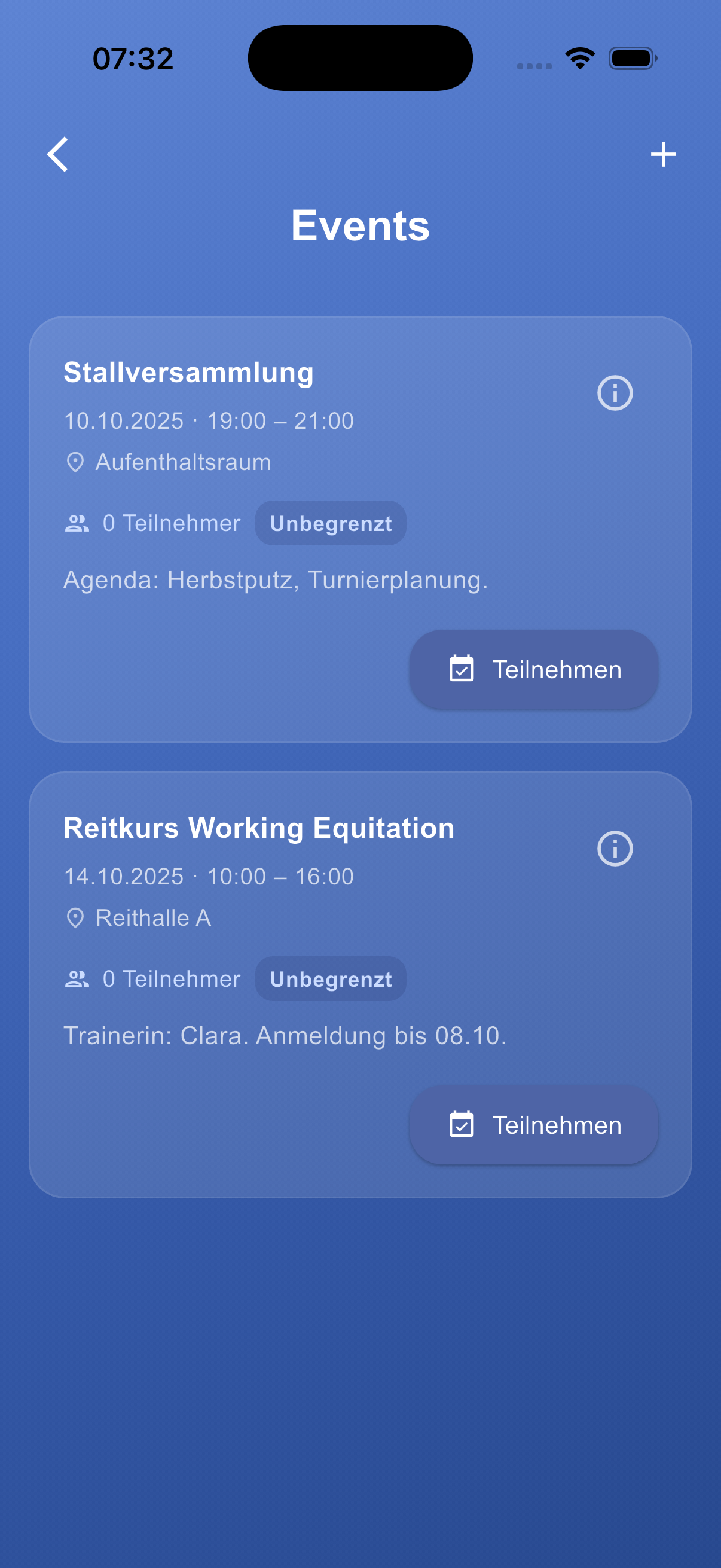 Stall Manager App Vorschau 15