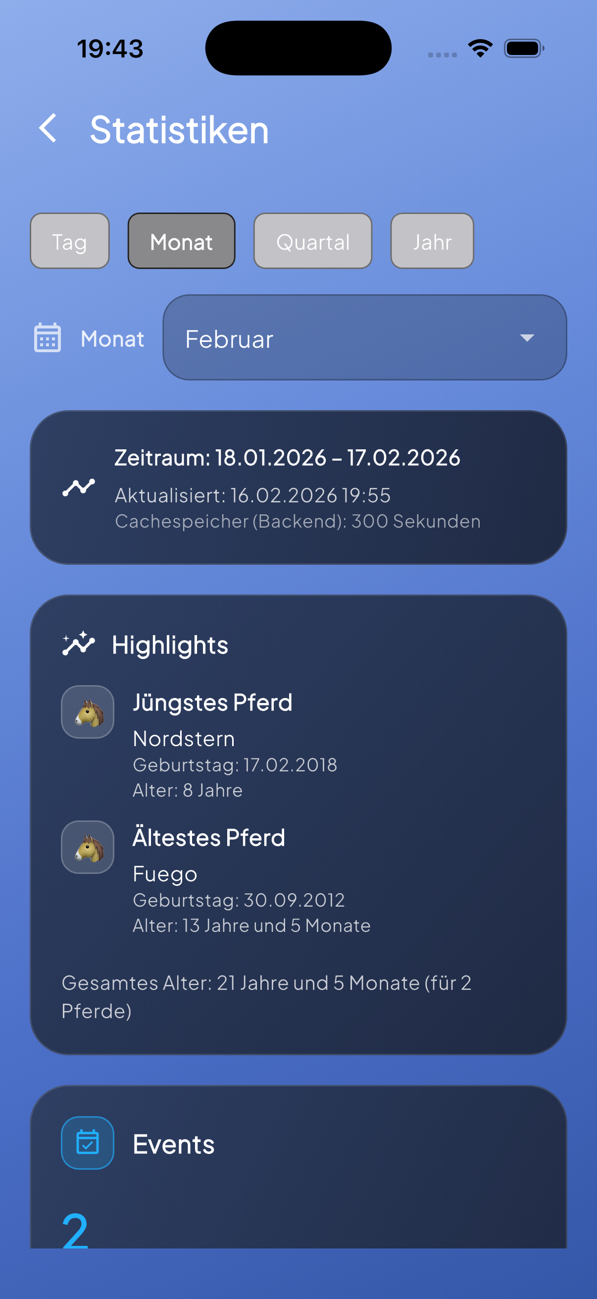 Stall Manager App Vorschau 6